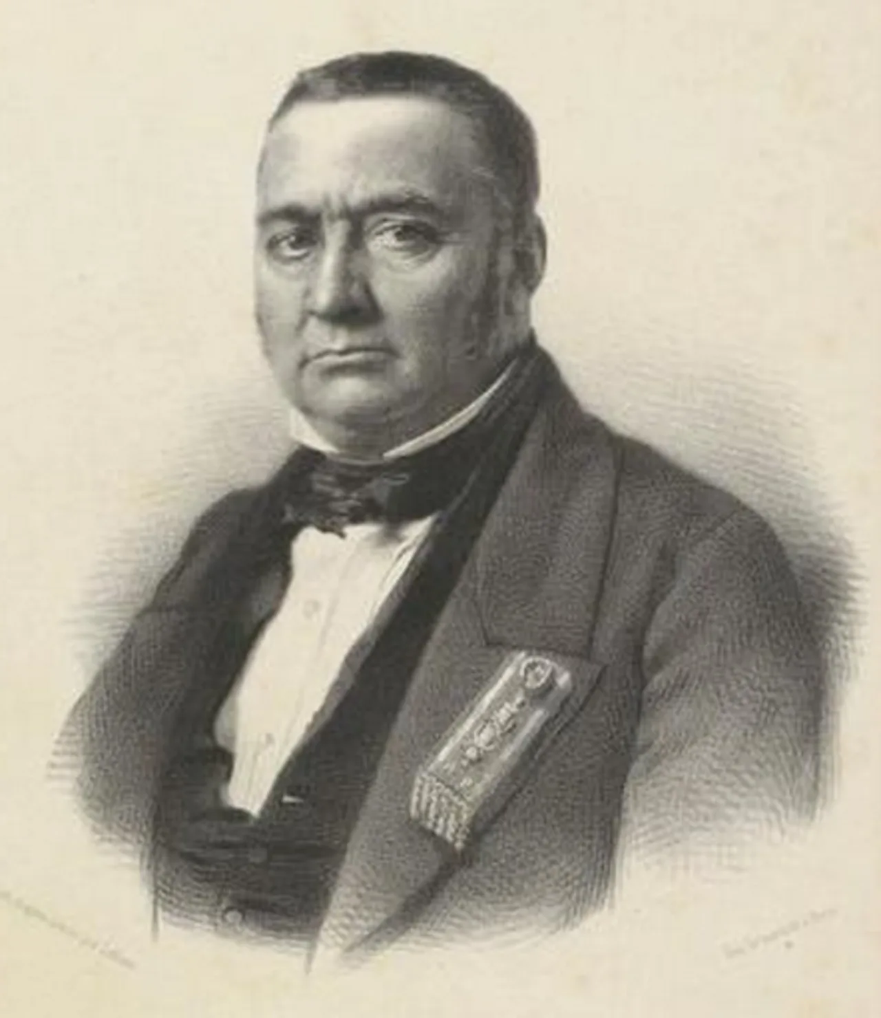 Porträt von Charles Gilbert Tourret (1795–1858) – Gedenkseite