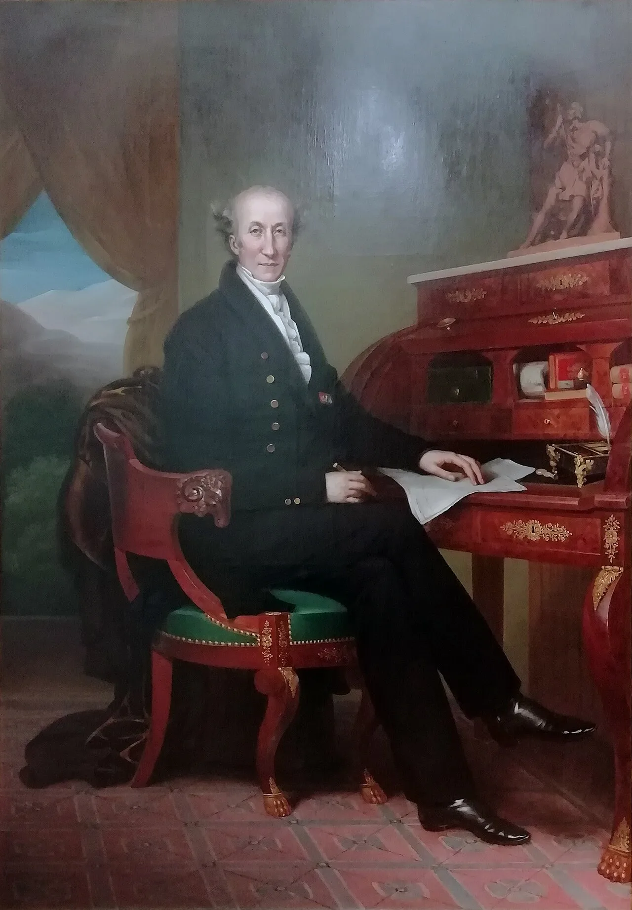 Porträt von Charles Planelli de Lavalette (1763–1854) – Gedenkseite