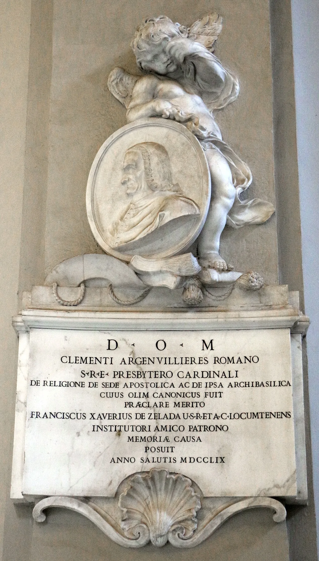 Portrait of Clemente Argenvilliers (1687–1758) – memorial page