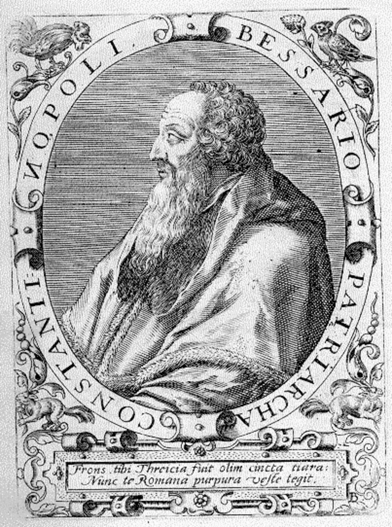Porträt von Basilius Bessarion (1403–1472) – Gedenkseite