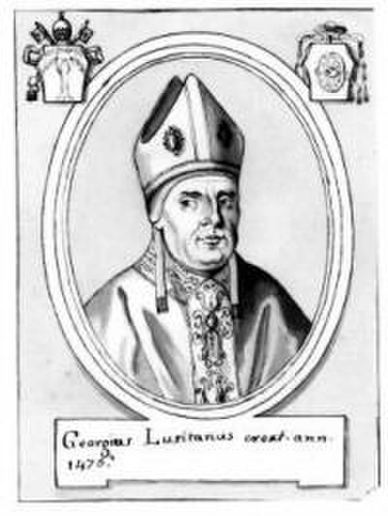 Porträt von Jorge da Costa (1406–1508) – Gedenkseite
