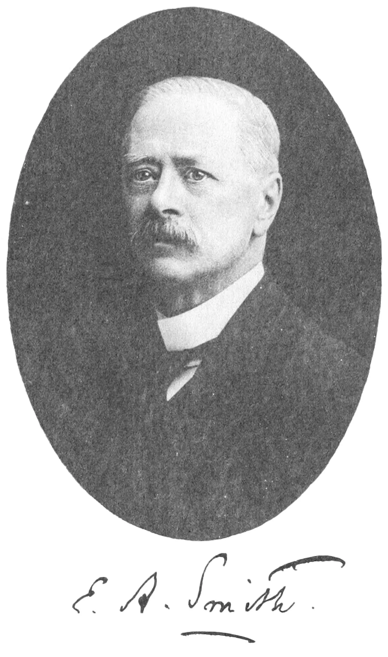 Portrait of Edgar Albert Smith (1847–1916) – memorial page