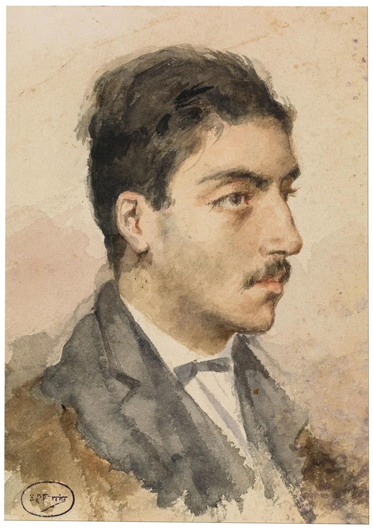 Porträt von Emilio Sánchez Perrier (1855–1907) – Gedenkseite