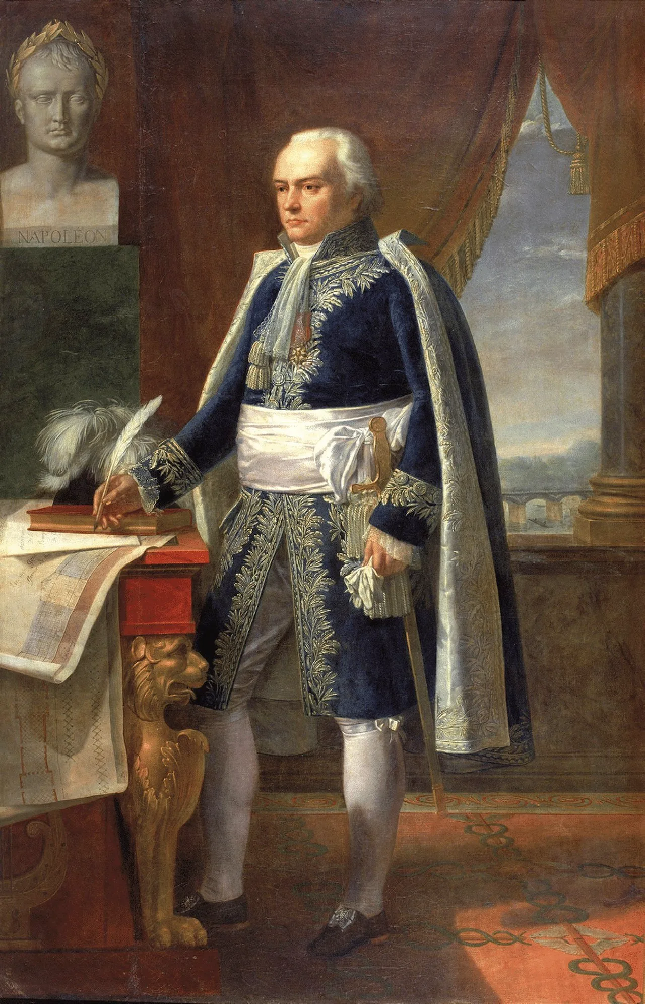 Porträt von Emmanuel Crétet (1747–1809) – Gedenkseite