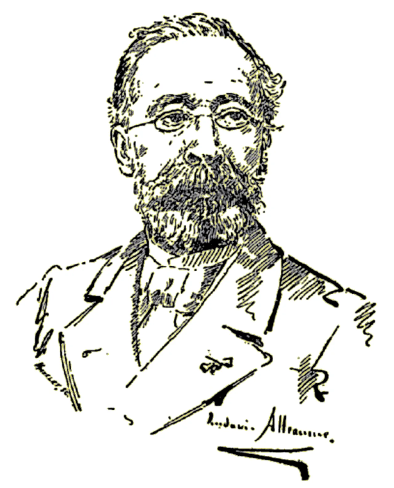 Porträt von Eugène Bonnemère (1813–1893) – Gedenkseite