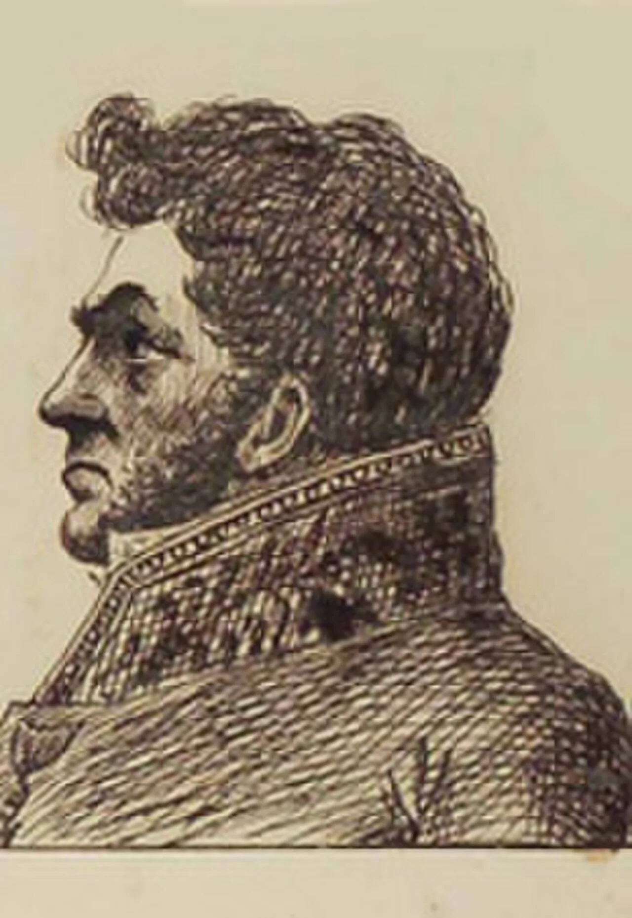 Porträt von Eugène de Ségur (1798–1863) – Gedenkseite