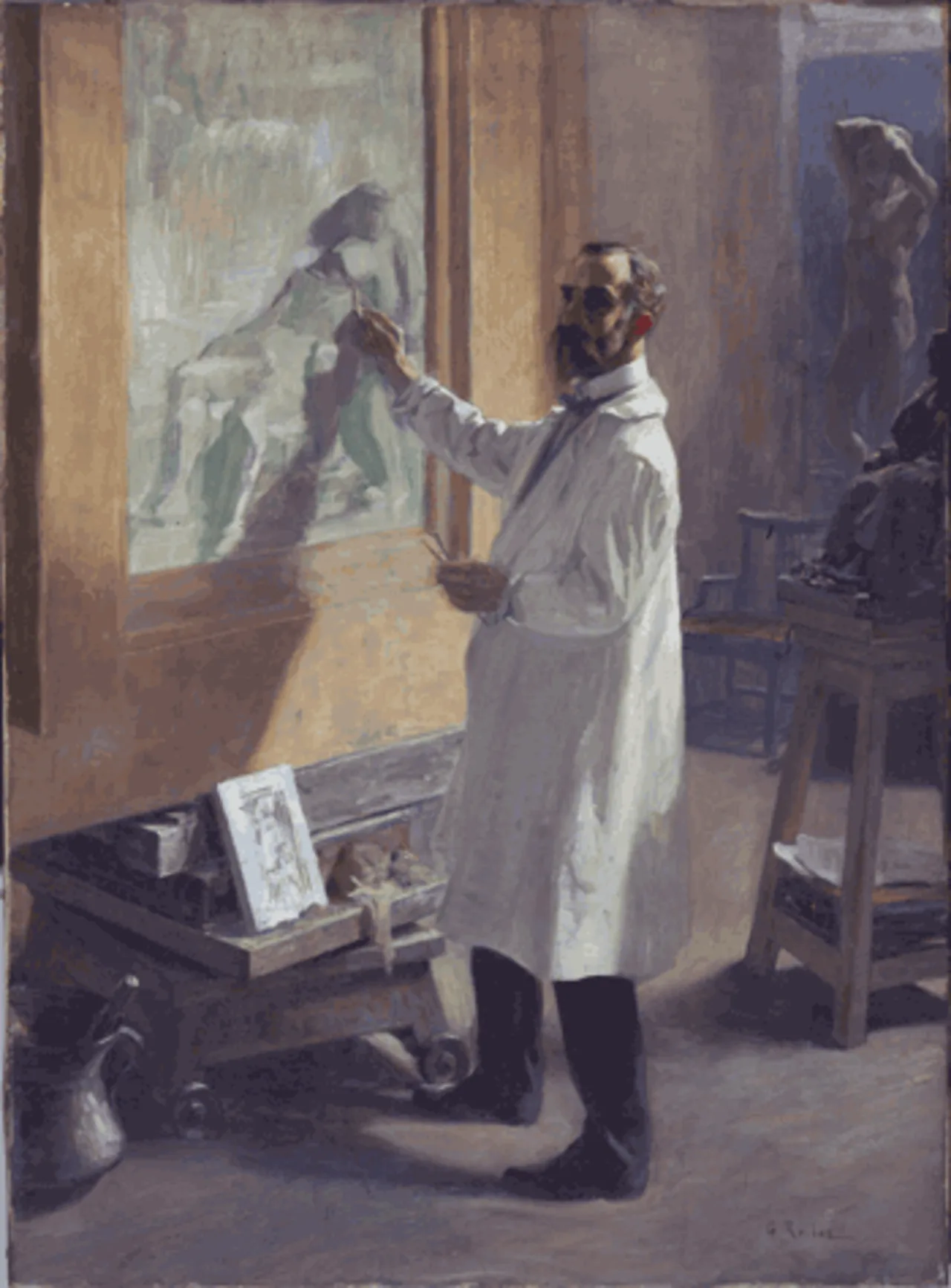 Porträt von Goscombe John (1860–1952) – Gedenkseite