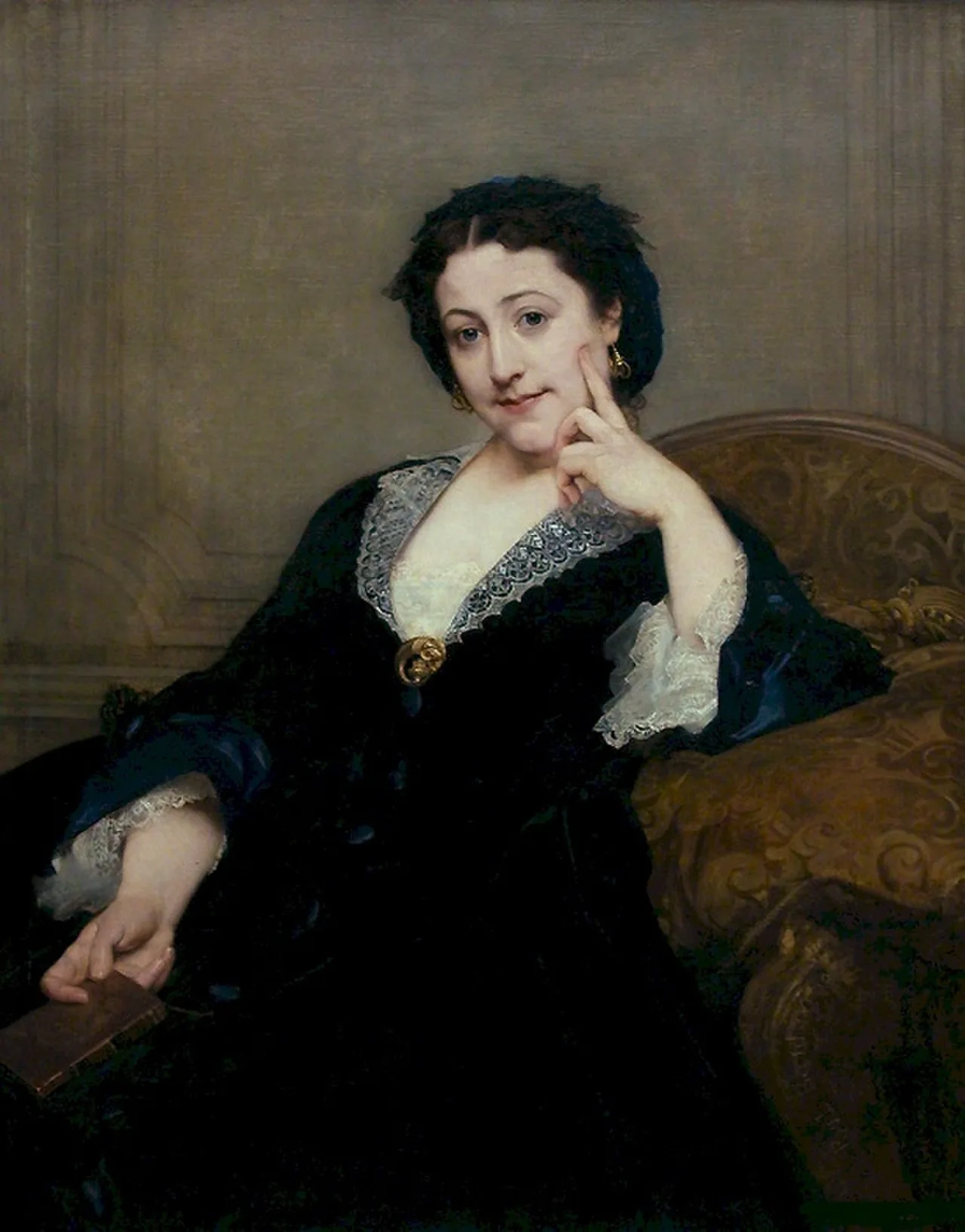 Porträt von Ethelie Madeleine Brohan (1833–1900) – Gedenkseite