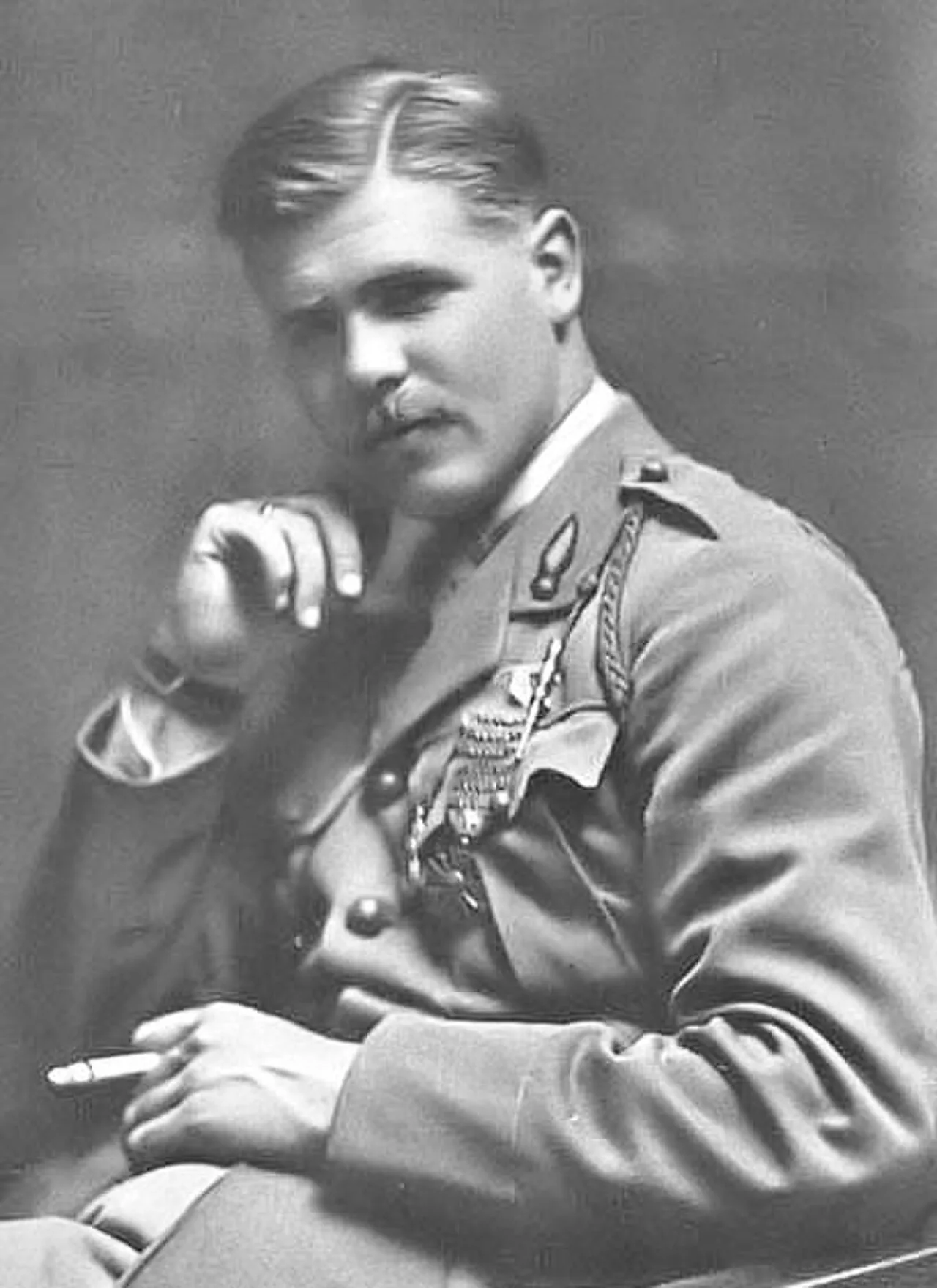 Porträt von Frank Baylies (1895–1918) – Gedenkseite