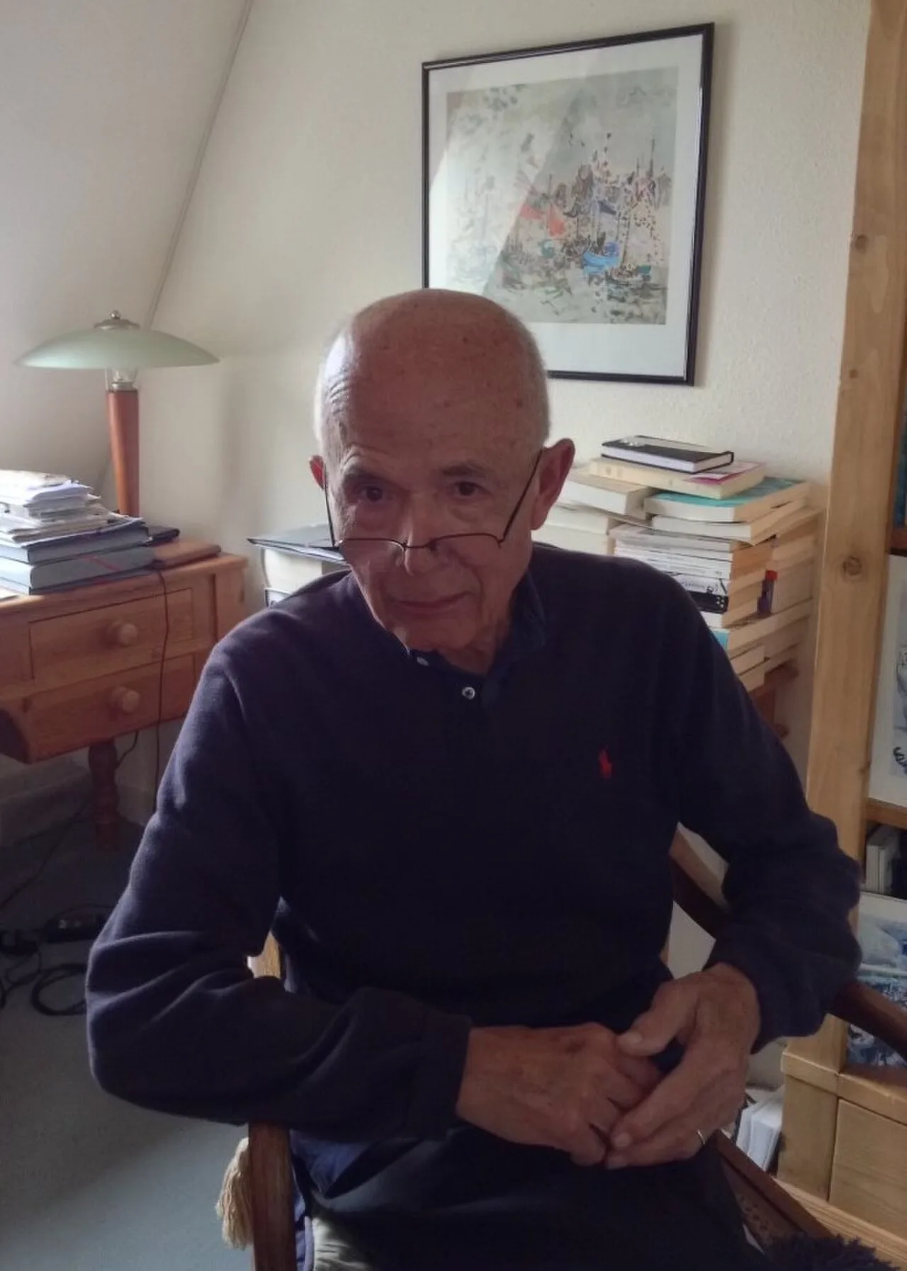 Porträt von François Bott (1935–2022) – Gedenkseite