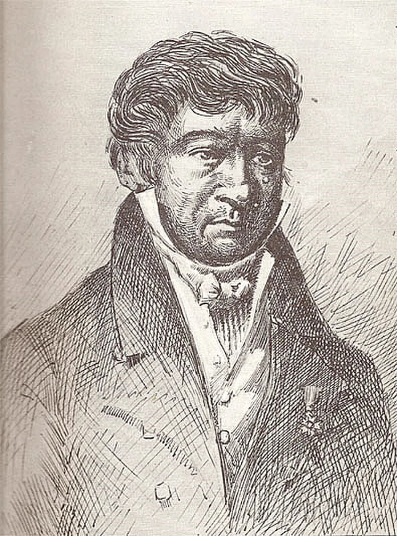 Porträt von François Populle (1777–1846) – Gedenkseite