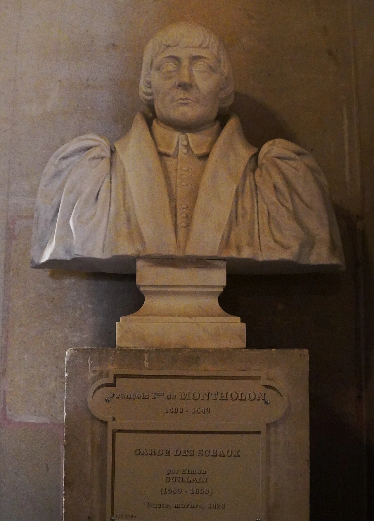 Portrait of François de Montholon (1480–1543) – memorial page