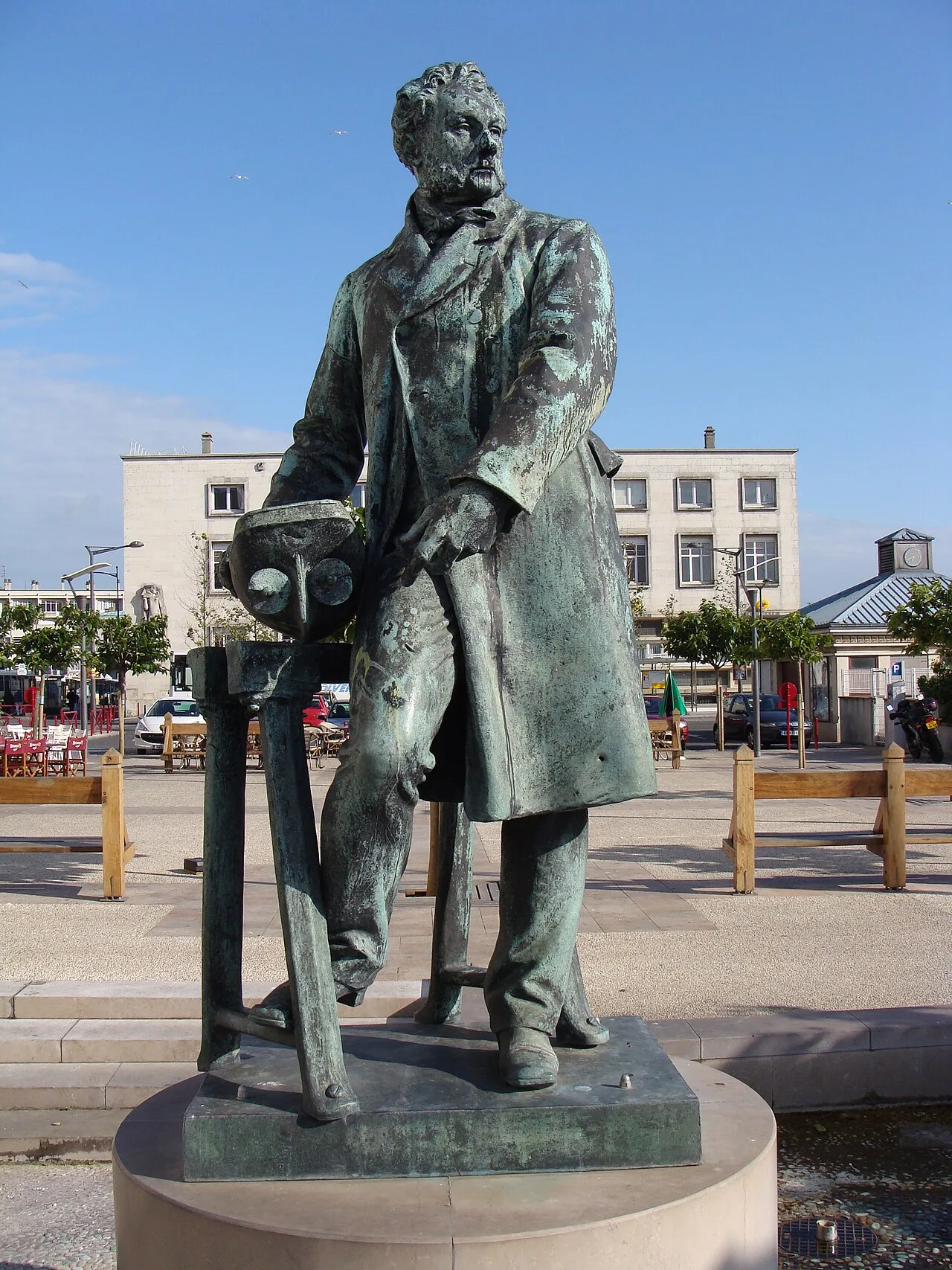 Porträt von Frédéric Sauvage (1786–1857) – Gedenkseite