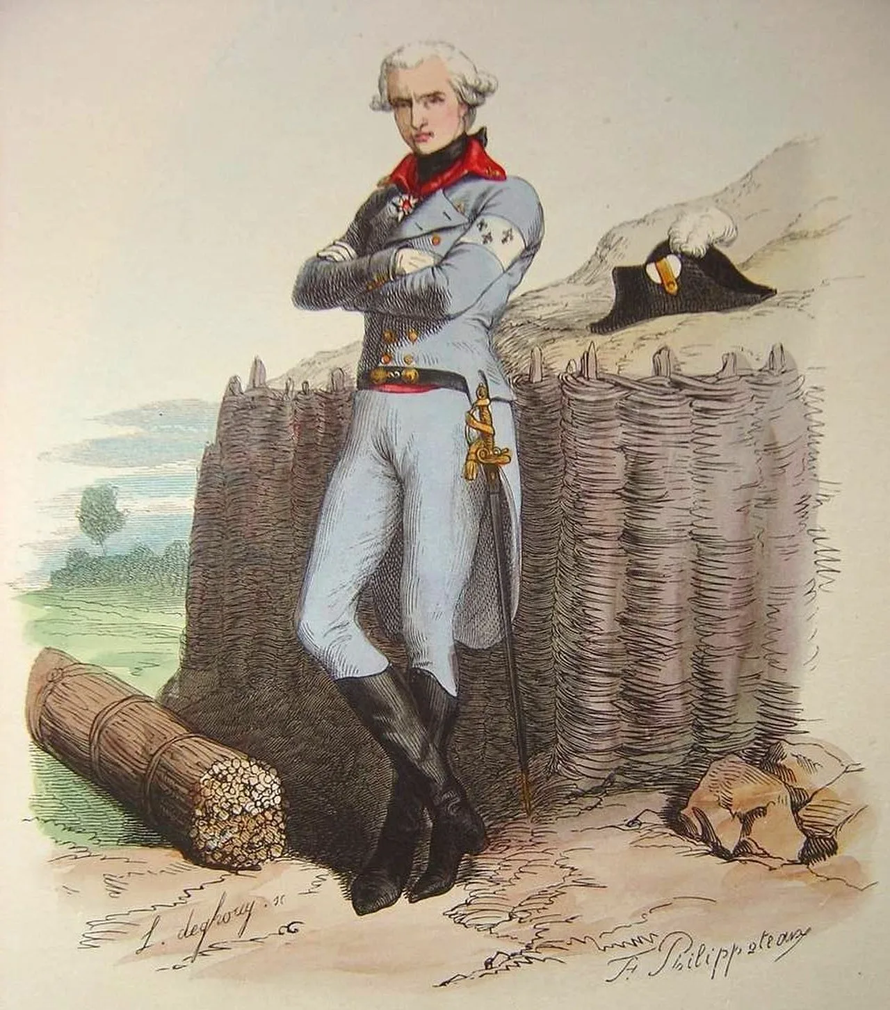 Portrait of Gabriel-Auguste de Mazancourt (1725–1809) – memorial page