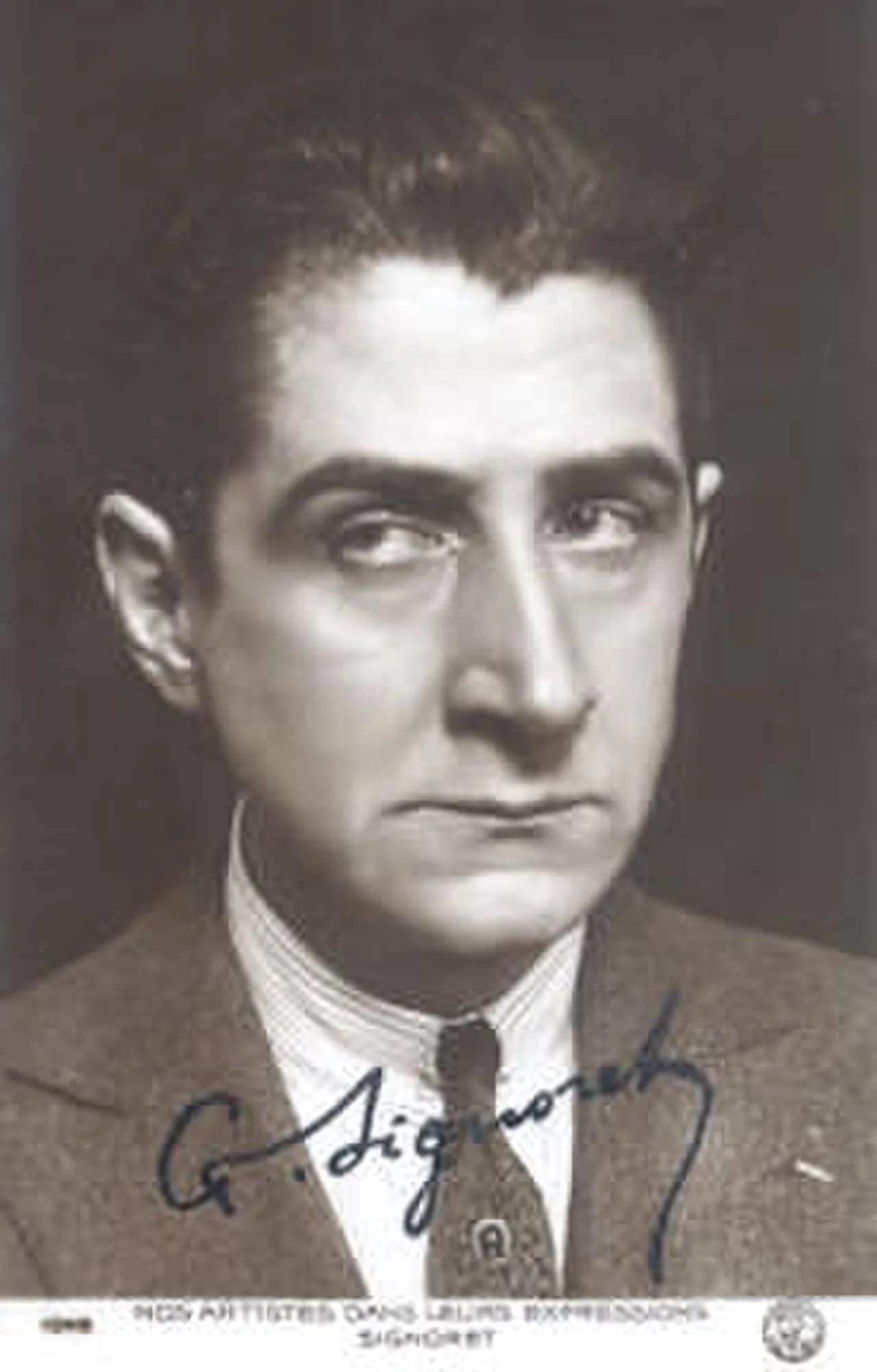 Portrait of Gabriel Signoret (1878–1937) – memorial page