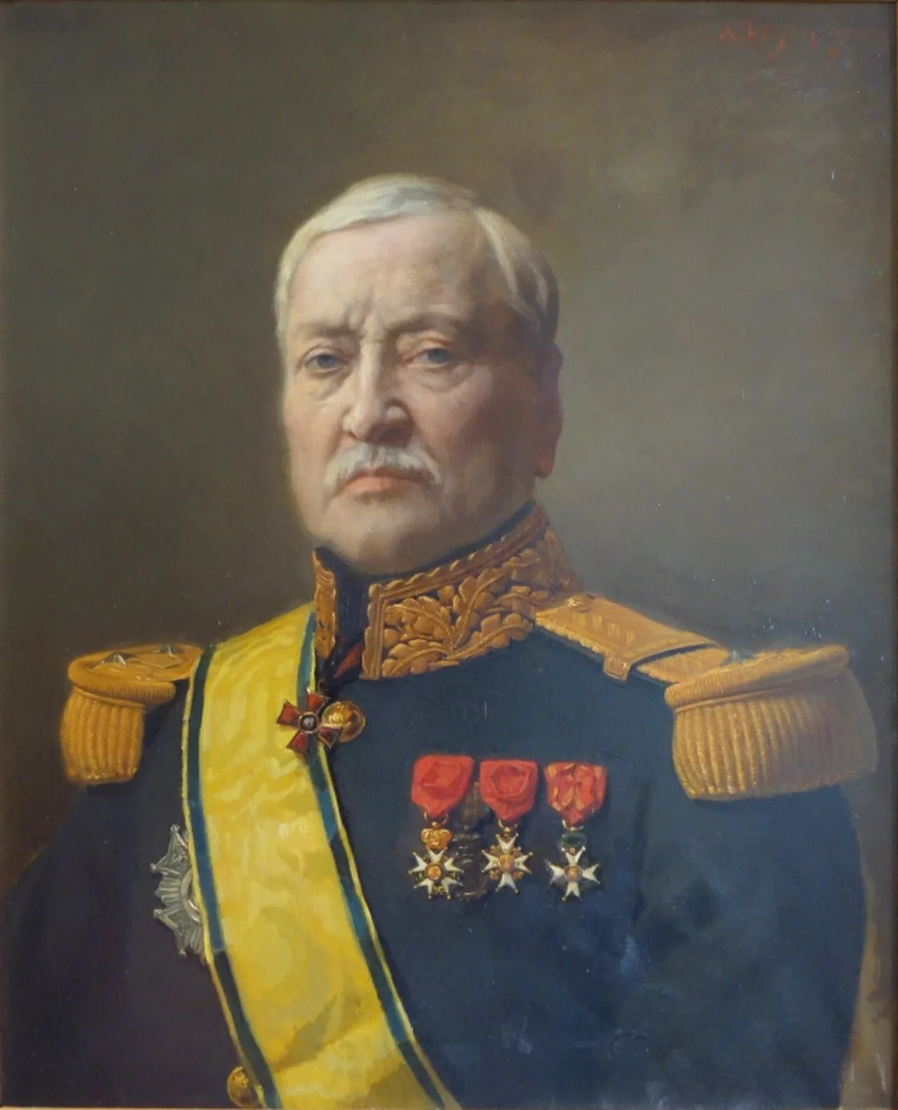 Porträt von Georges Létang (1788–1864) – Gedenkseite