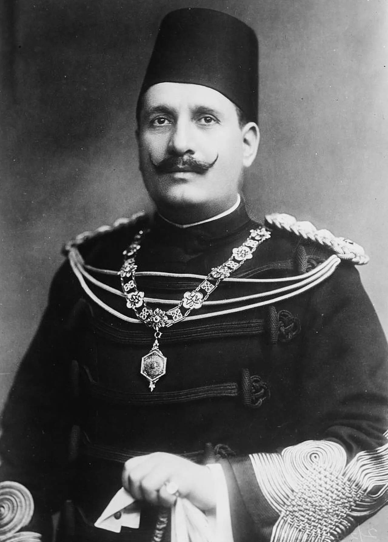 Porträt von Fu'ād I. (1868–1936) – Gedenkseite