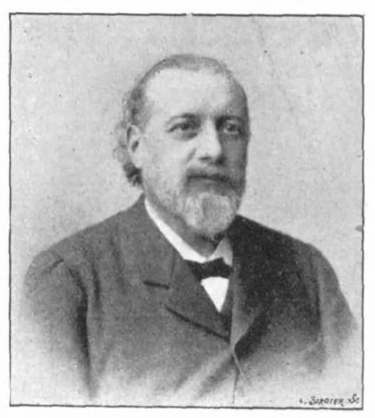 Porträt von Gustave Honoré François Isambert (1841–1902) – Gedenkseite