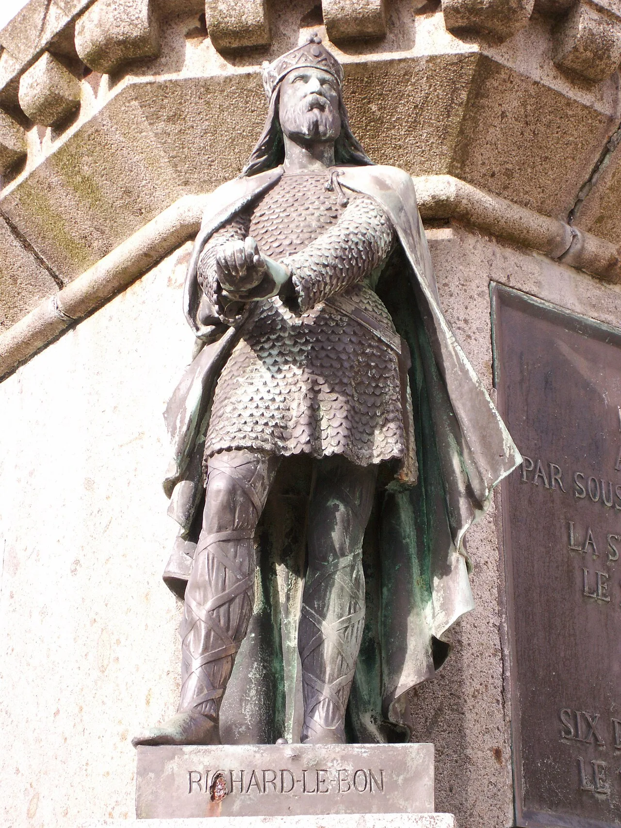 Porträt von Richard II. (963–1026) – Gedenkseite