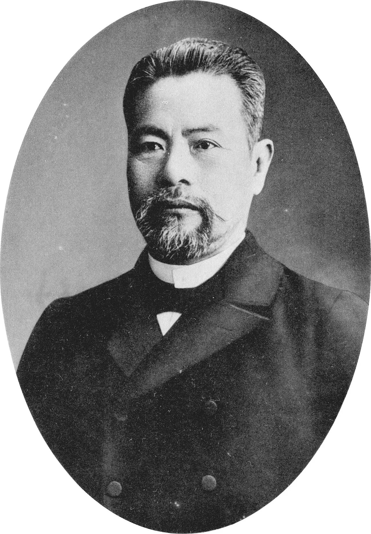 Porträt von Hamao Arata (1849–1925) – Gedenkseite