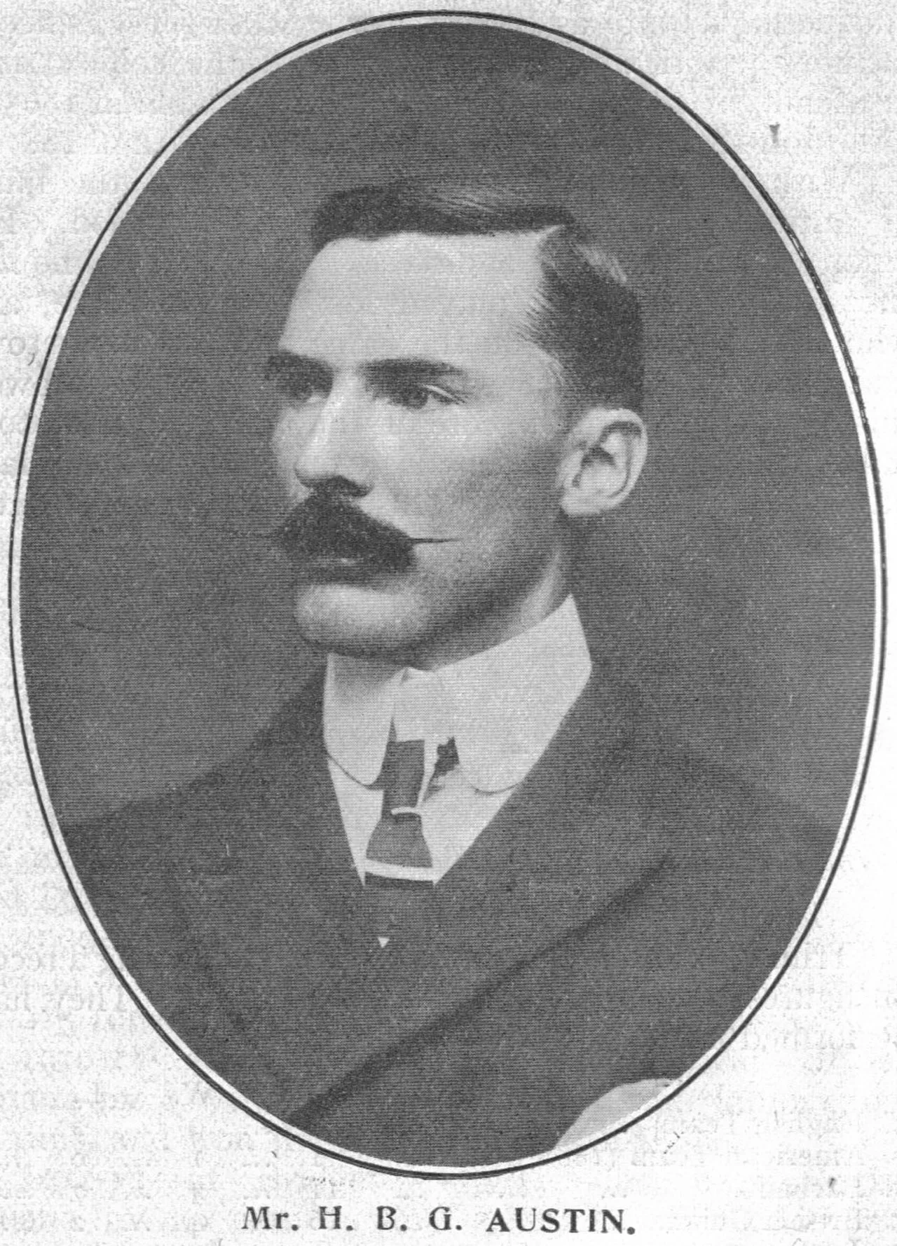 Porträt von Harold Austin (1877–1943) – Gedenkseite