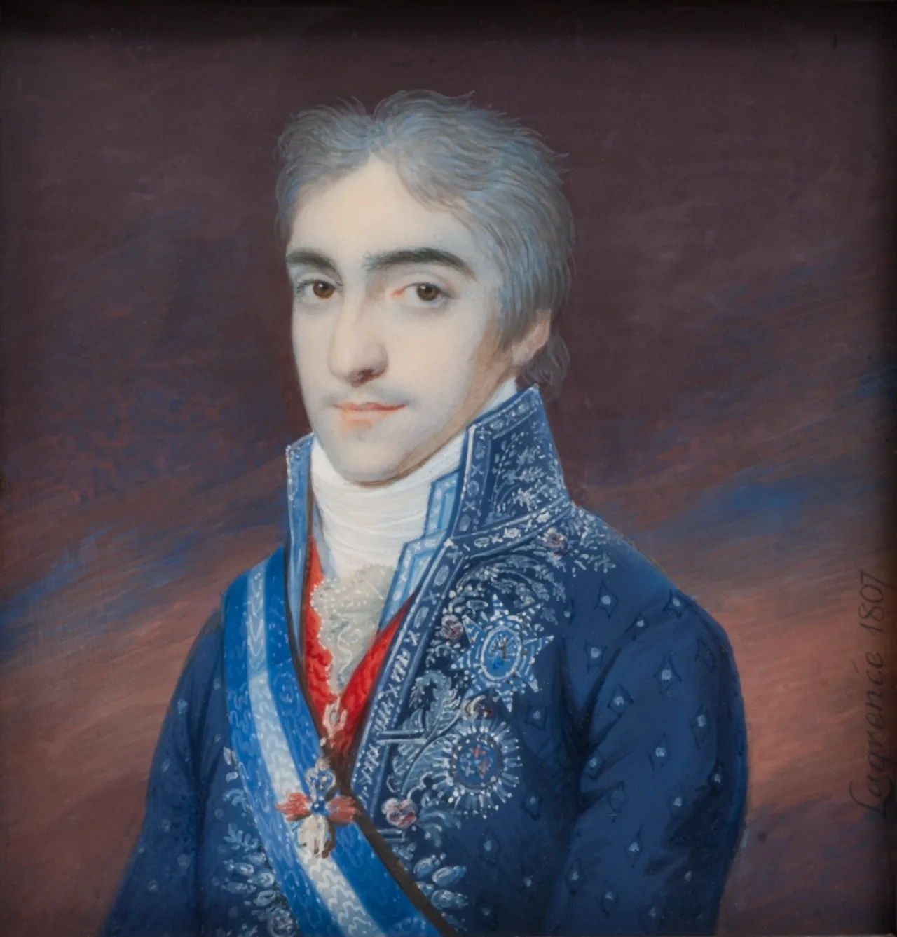 Porträt von Infante Pedro Carlos of Spain and Portugal (1786–1812) – Gedenkseite