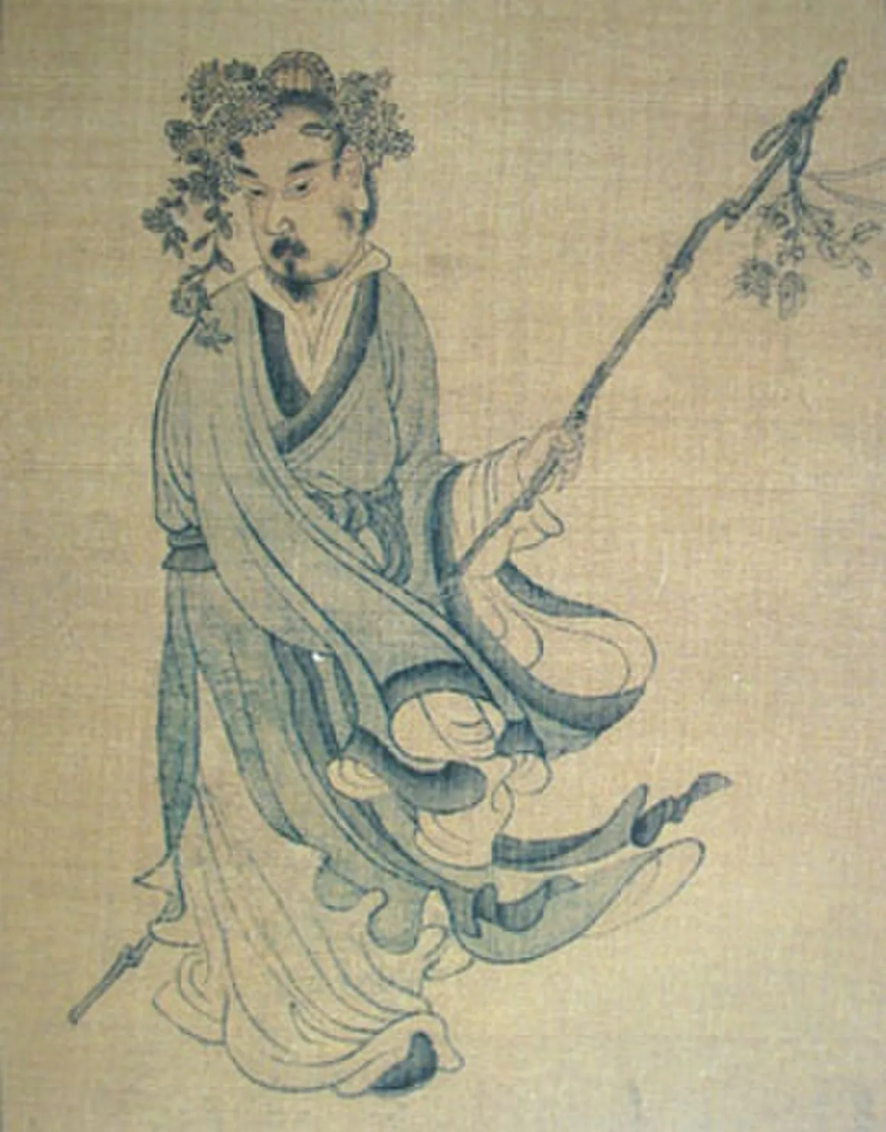 Porträt von Tao Yuanming (365–427) – Gedenkseite