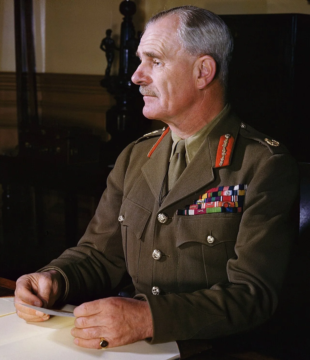 Porträt von Archibald Wavell, 1. Earl Wavell (1883–1950) – Gedenkseite