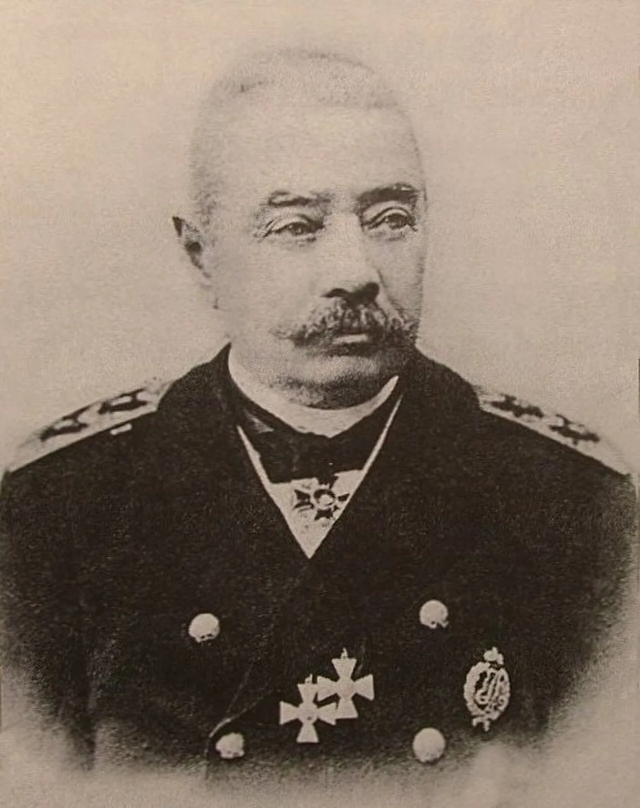Porträt von Iwan Dikow (1833–1914) – Gedenkseite