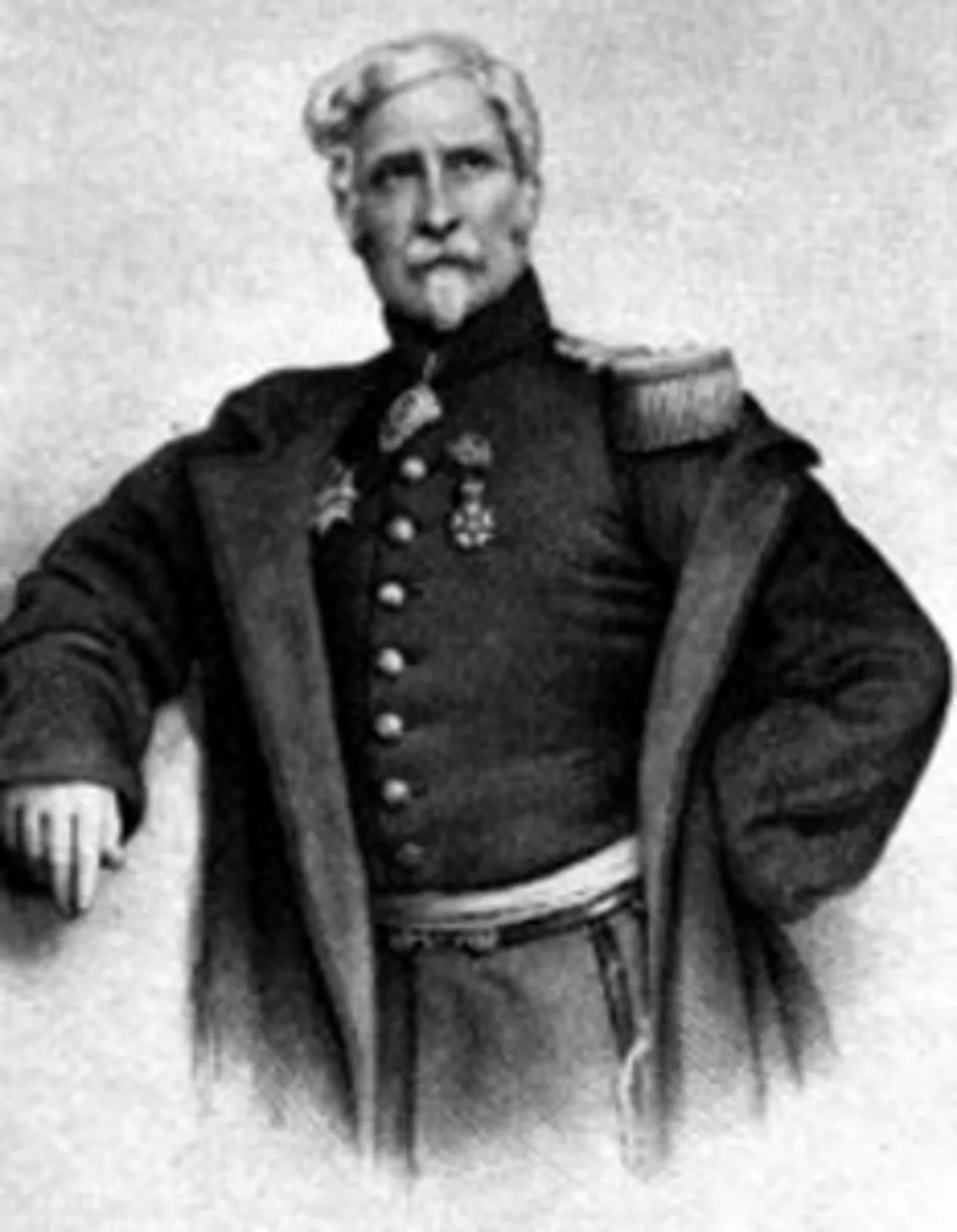 Porträt von Jacques Aupick (1789–1857) – Gedenkseite