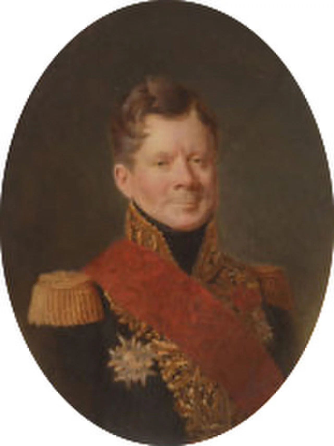 Porträt von Jacques-Félix Jan de La Hamelinaye (1769–1861) – Gedenkseite
