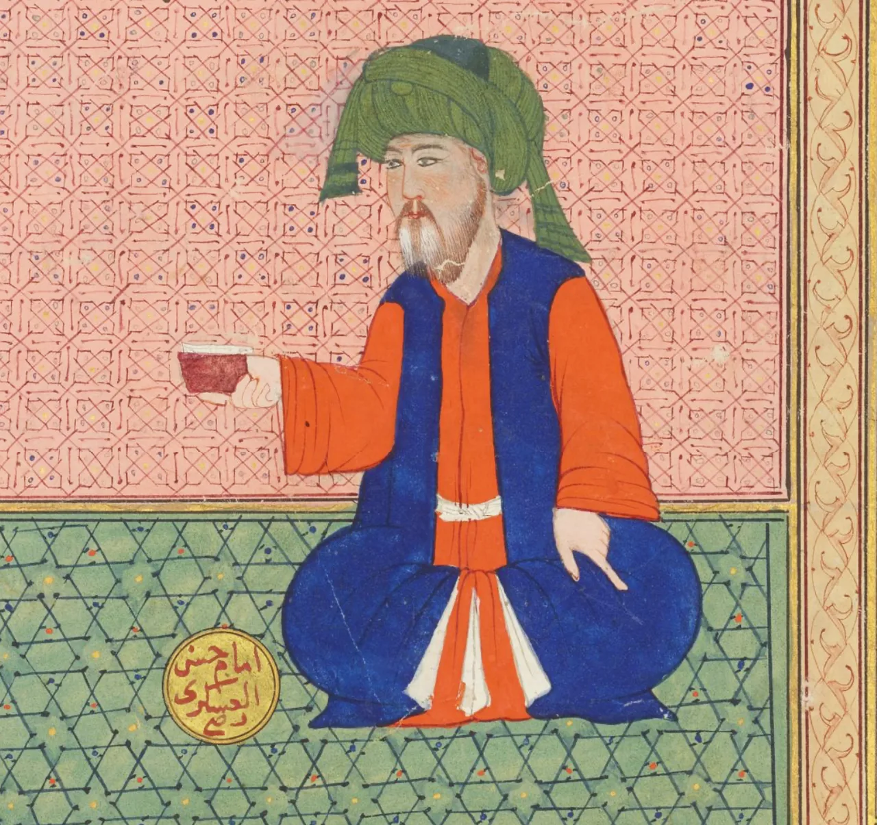 Portrait of Hasan al-ʿAskarī (845–874) – memorial page