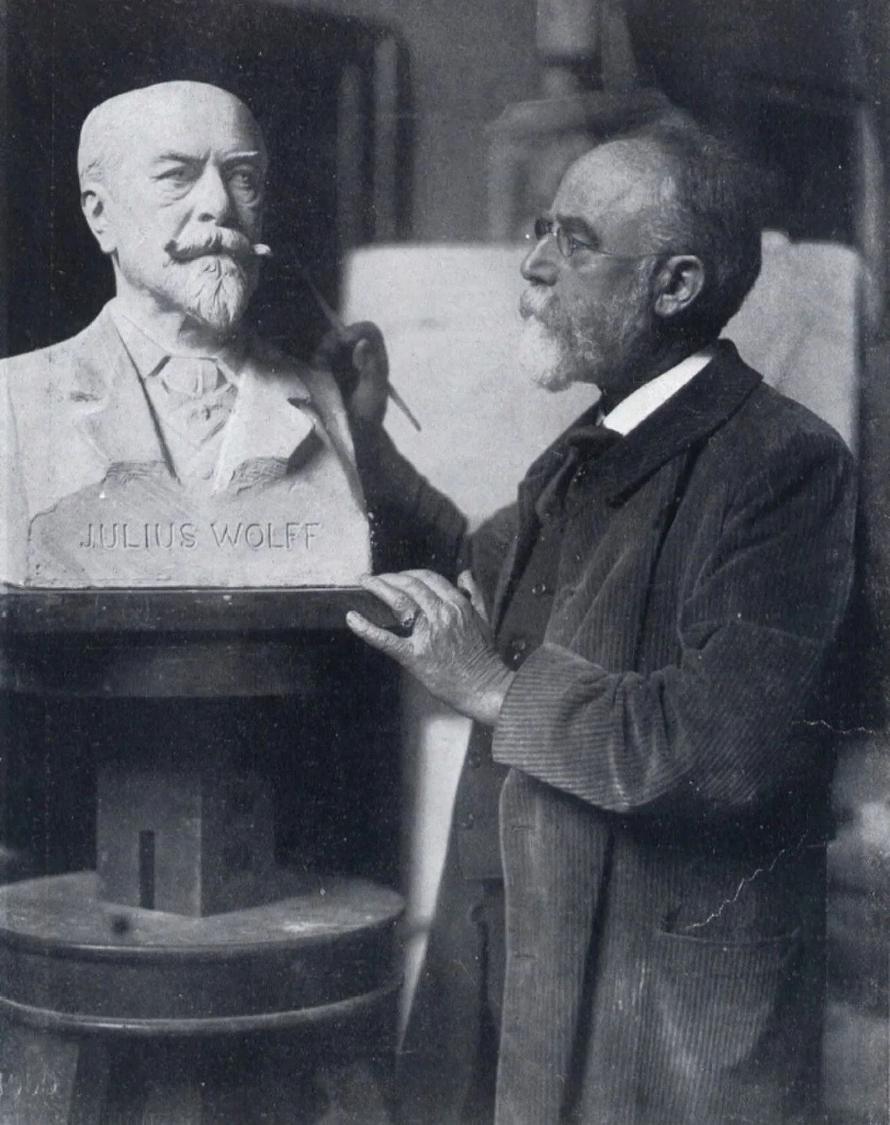 Porträt von Fritz Schaper (1841–1919) – Gedenkseite