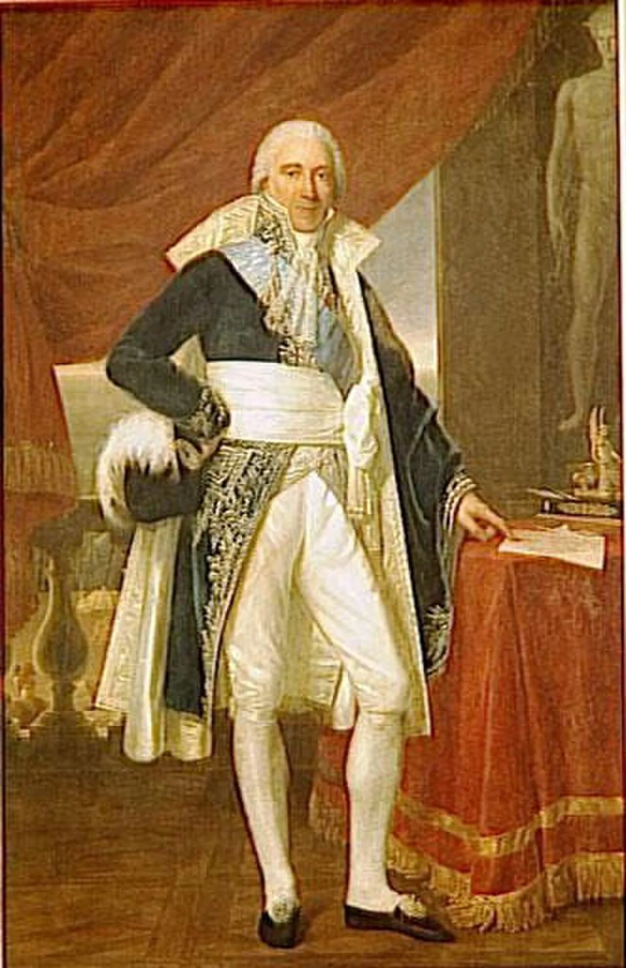 Porträt von Jean-Baptiste Collin de Sussy (1750–1826) – Gedenkseite