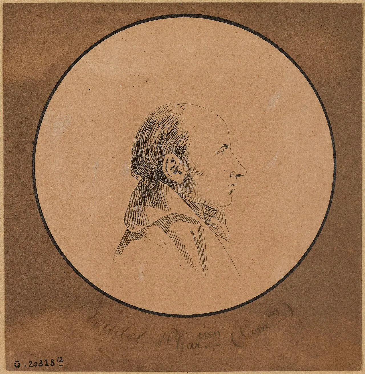 Porträt von Jean-Pierre Boudet (1748–1828) – Gedenkseite
