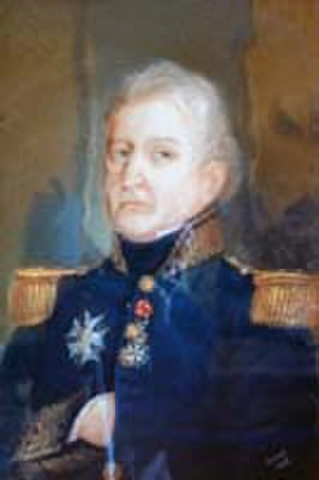 Porträt von Jean Ernest de Beurmann (1775–1850) – Gedenkseite