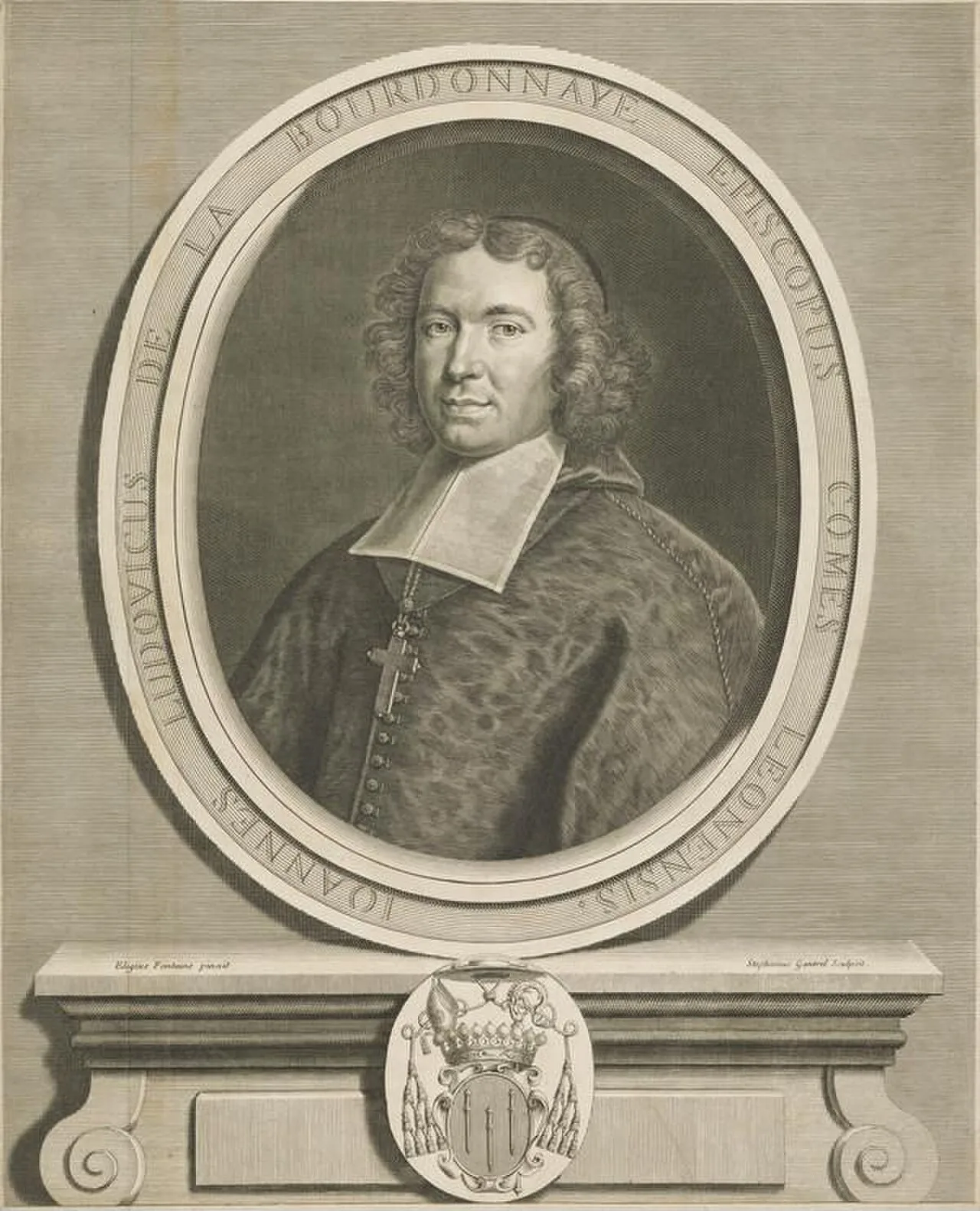 Porträt von Jean Louis de La Bourdonnaye (1667–1745) – Gedenkseite