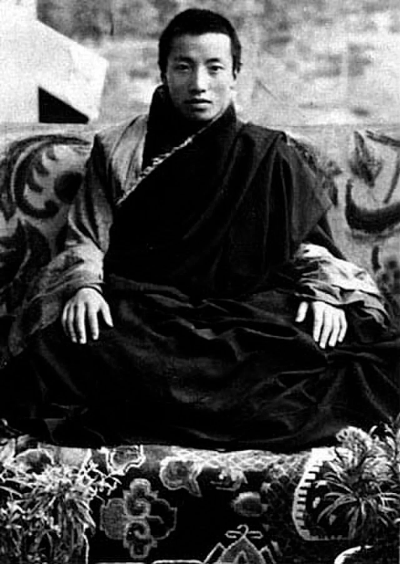 Porträt von Jigdrel Changchub Dorje, 6th Dzogchen Rinpoche (1935–1959) – Gedenkseite