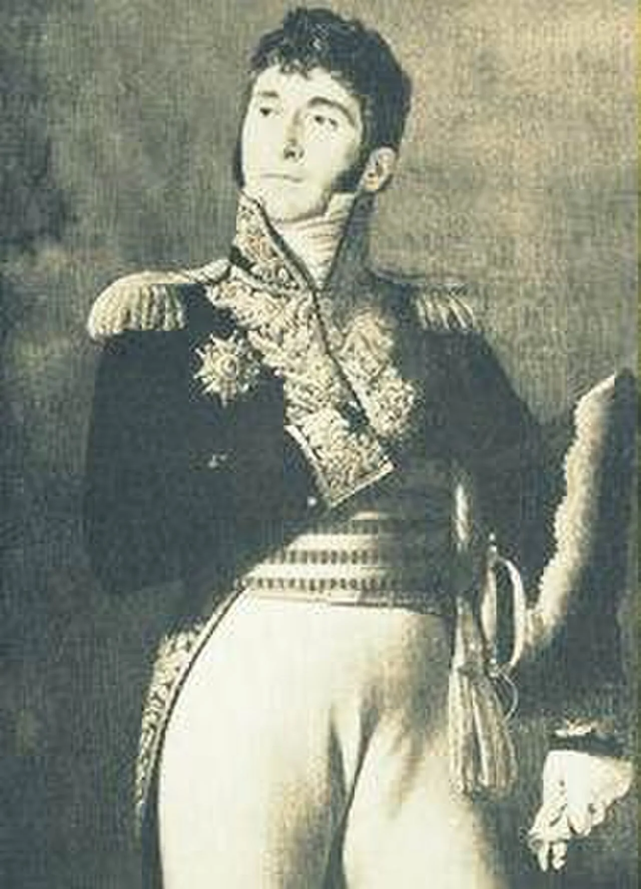 Porträt von Joachim-Jérôme Quiot du Passage (1775–1849) – Gedenkseite