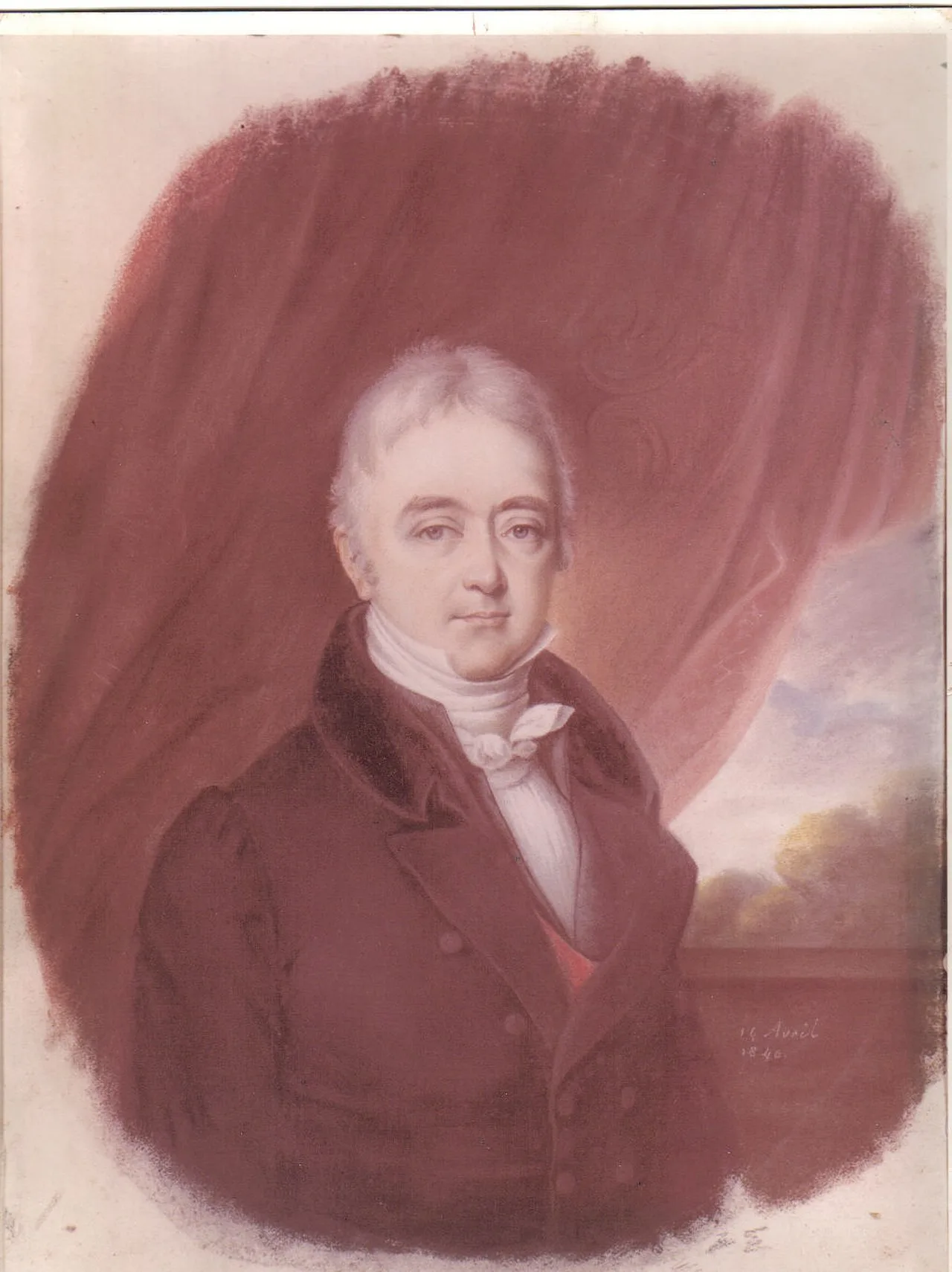 Portrait of Joseph Alexandre Jacques Durant de Mareuil (1769–1855) – memorial page