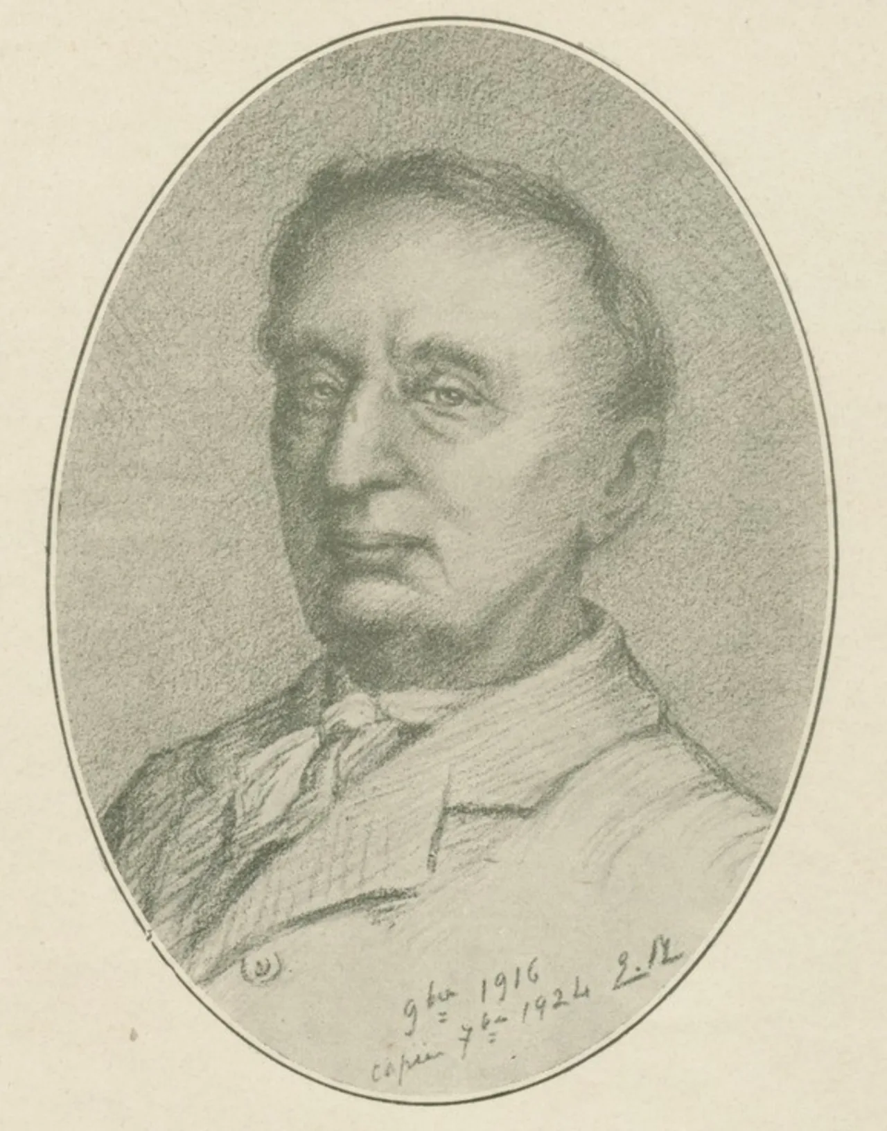 Porträt von Joseph Hippolyte Roman (1840–1924) – Gedenkseite