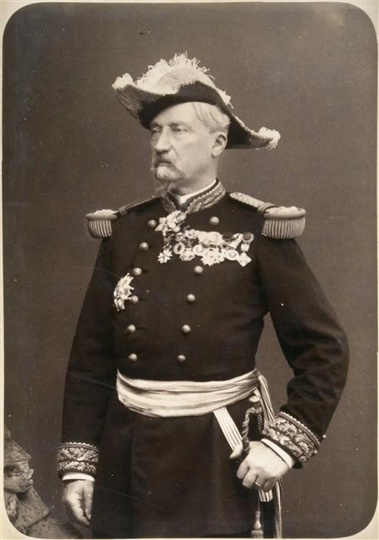Porträt von Jules Louis Lewal (1823–1908) – Gedenkseite