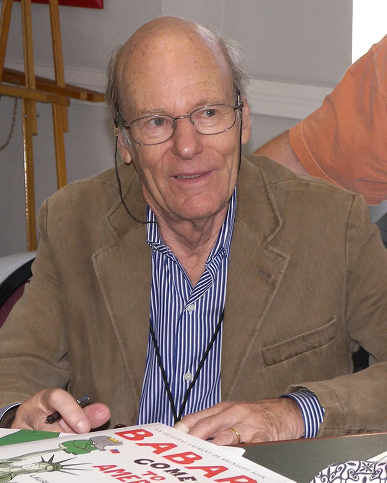 Porträt von Laurent de Brunhoff (1925–2024) – Gedenkseite