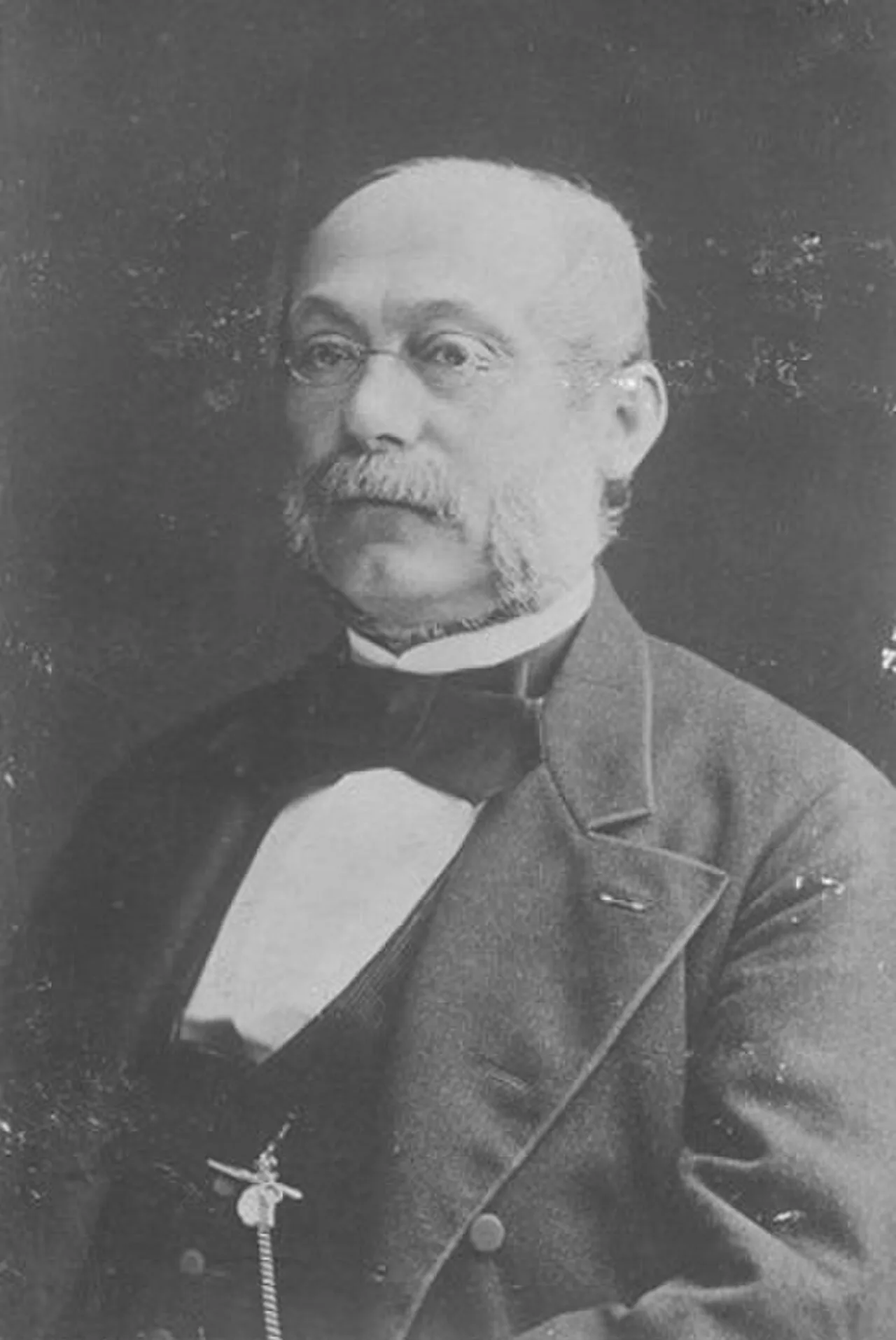Porträt von Moritz Fürstenau (1824–1889) – Gedenkseite