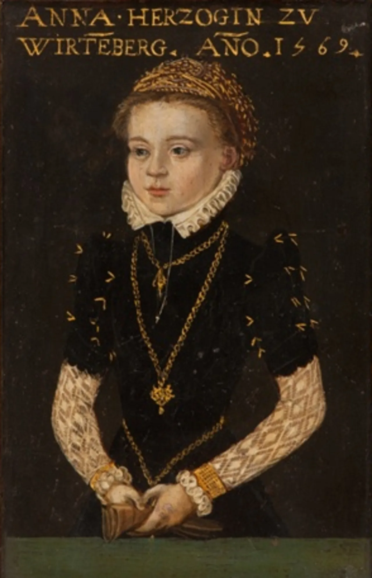 Porträt von Anna von Württemberg (1561–1616) – Gedenkseite