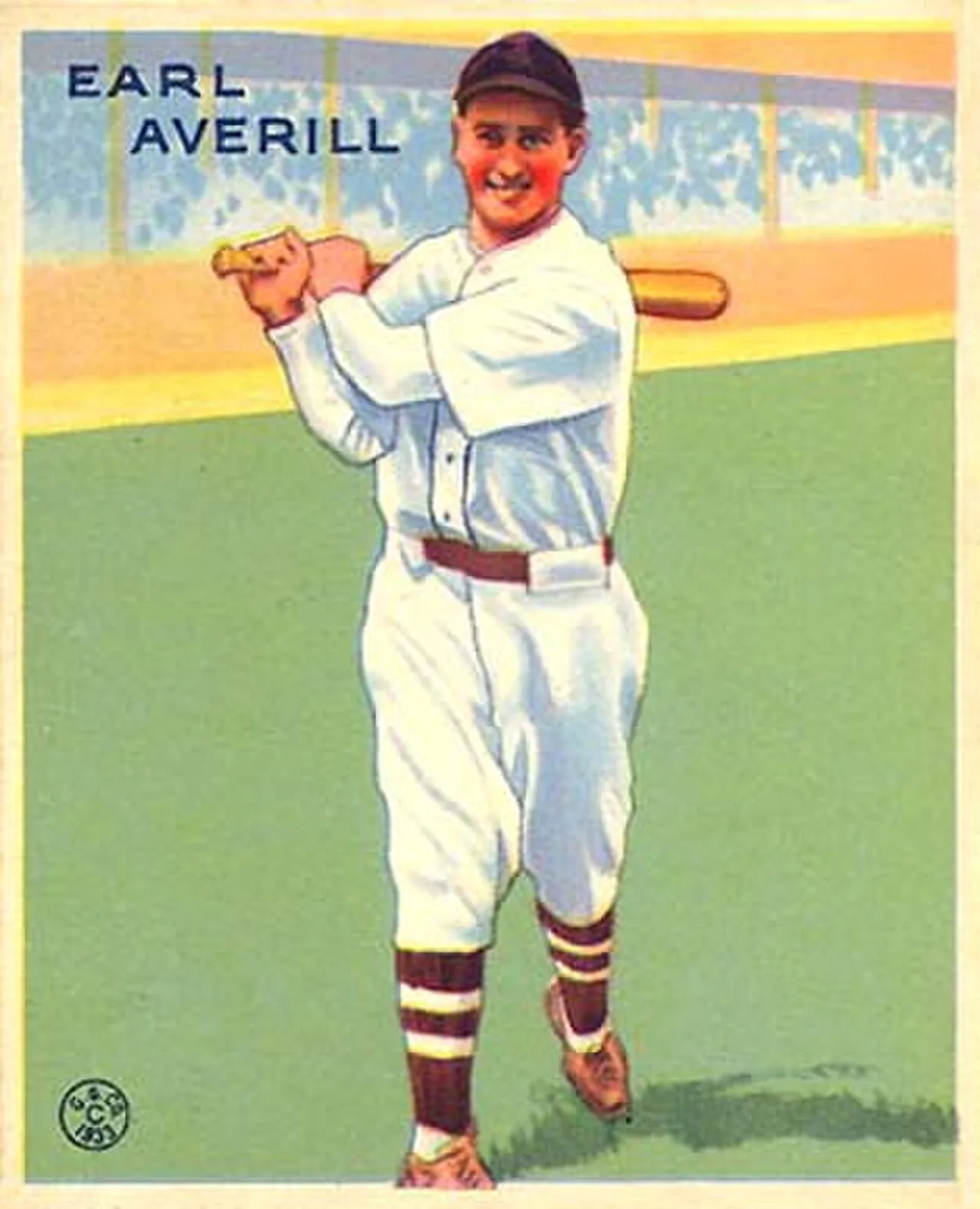 Portrait of Earl Averill (1902–1983) – memorial page