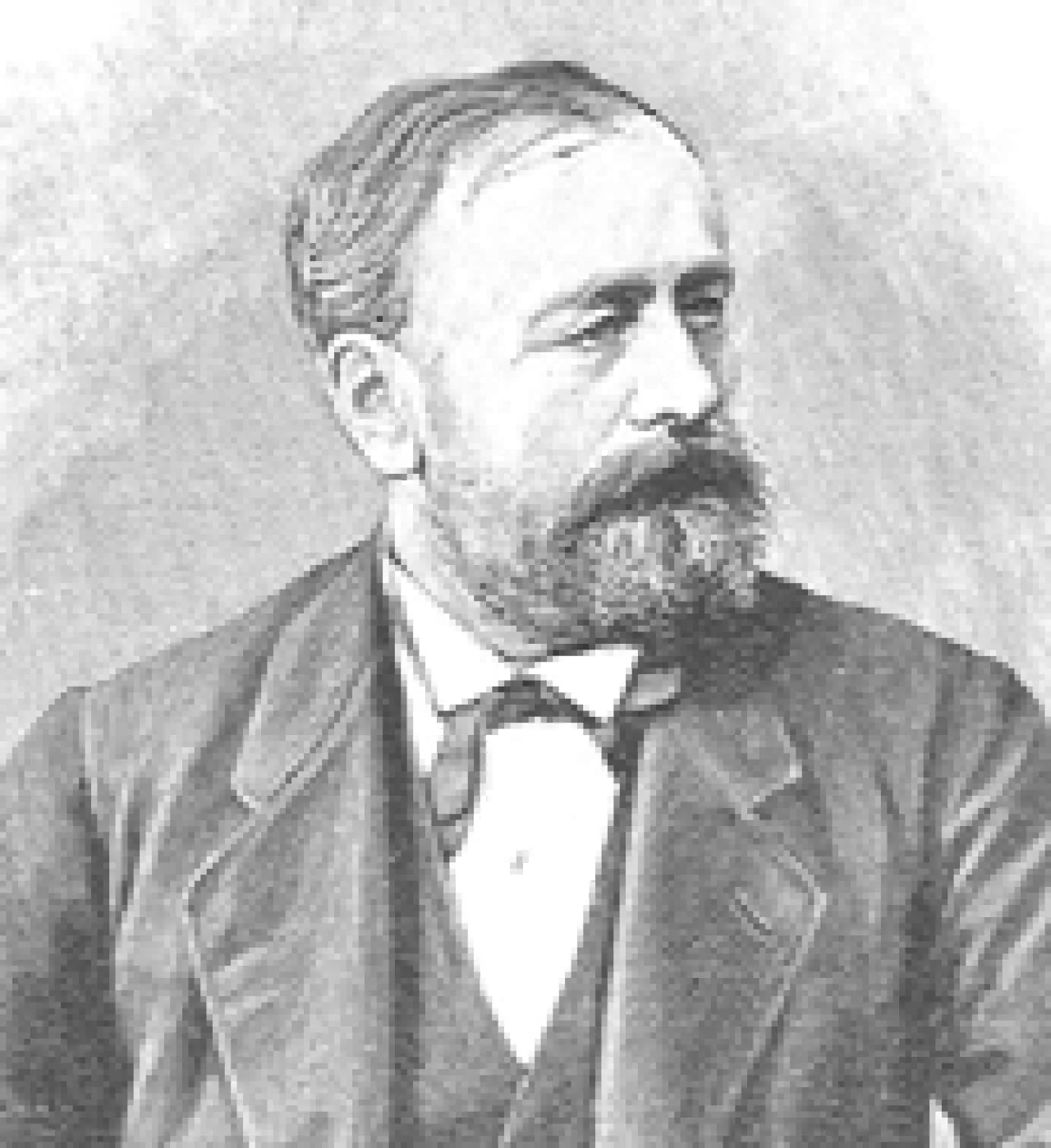 Porträt von Simone Antonio Pacoret de Saint-Bon (1828–1892) – Gedenkseite