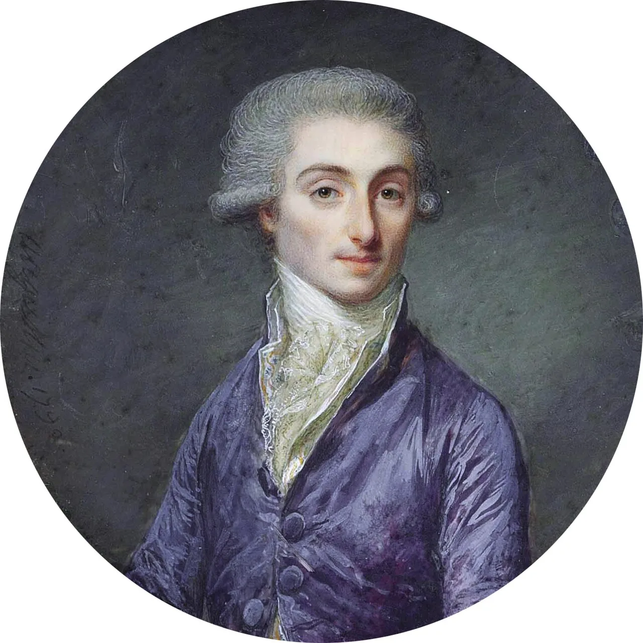 Porträt von Louis Marie d'Estourmel (1744–1823) – Gedenkseite