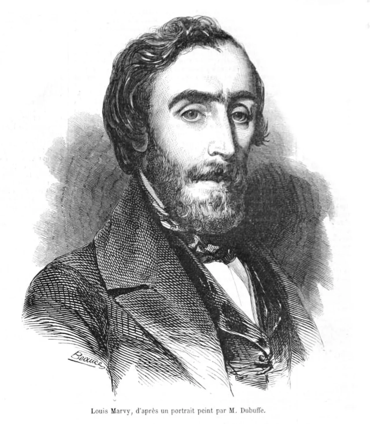 Porträt von Louis Marvy (1815–1850) – Gedenkseite