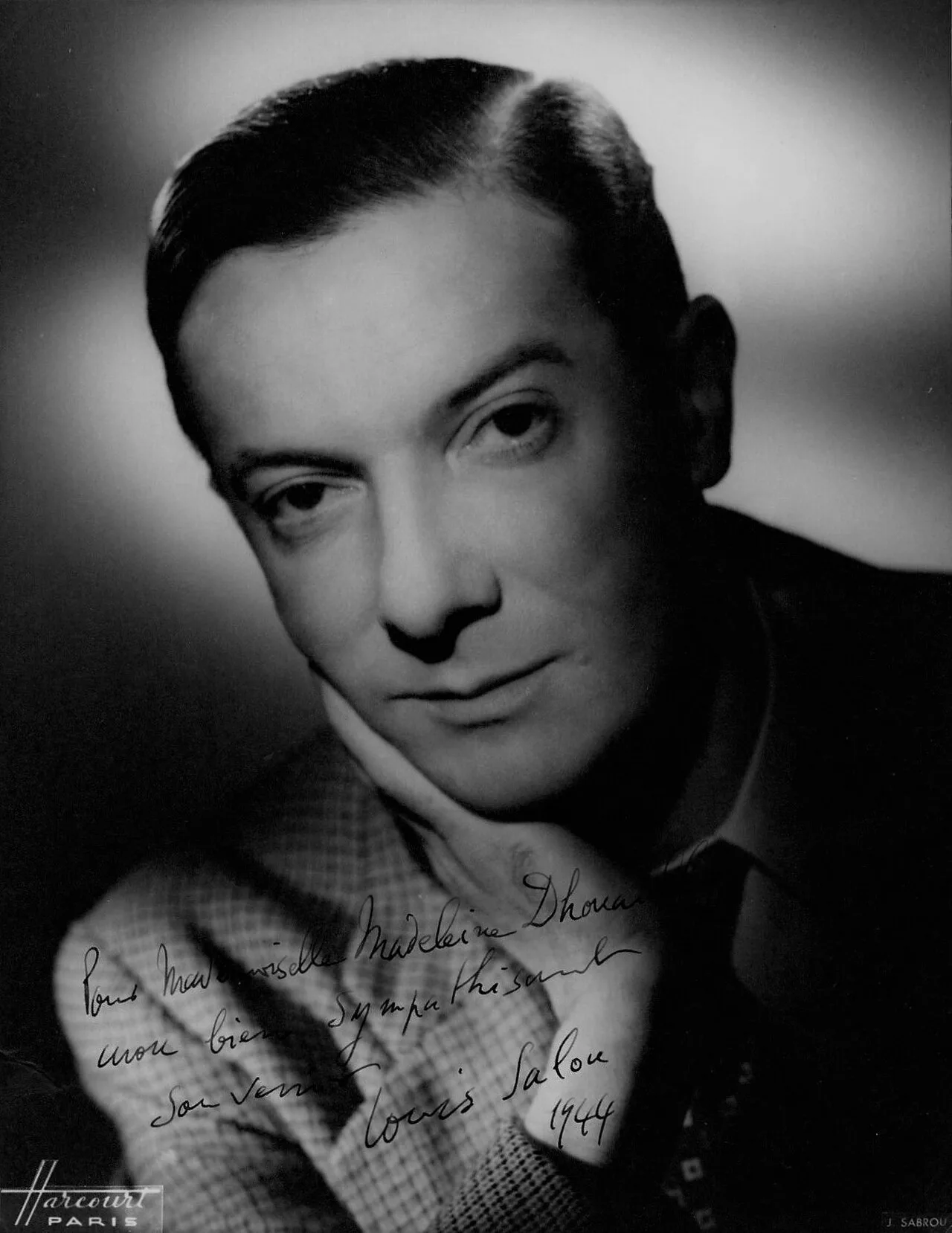 Porträt von Louis Salou (1902–1948) – Gedenkseite